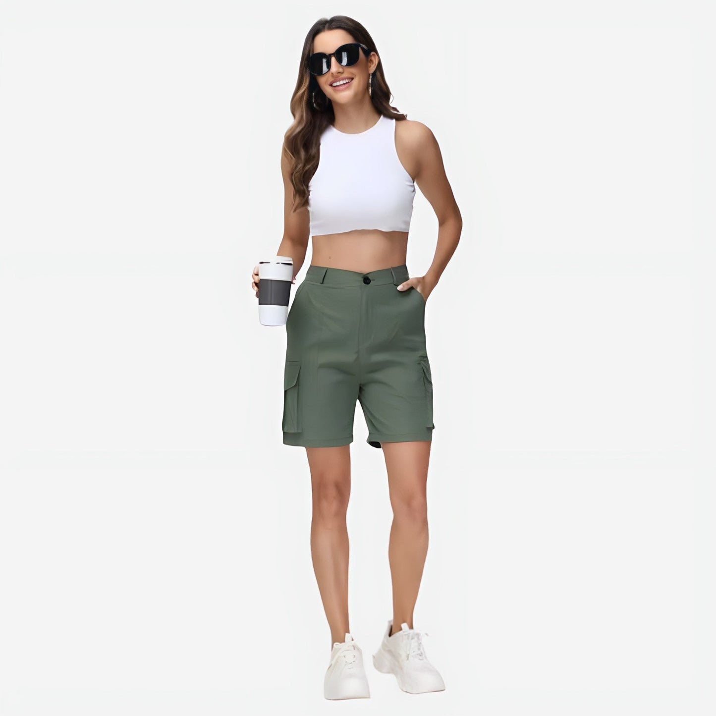 Short Cargo Randonnée Femme
