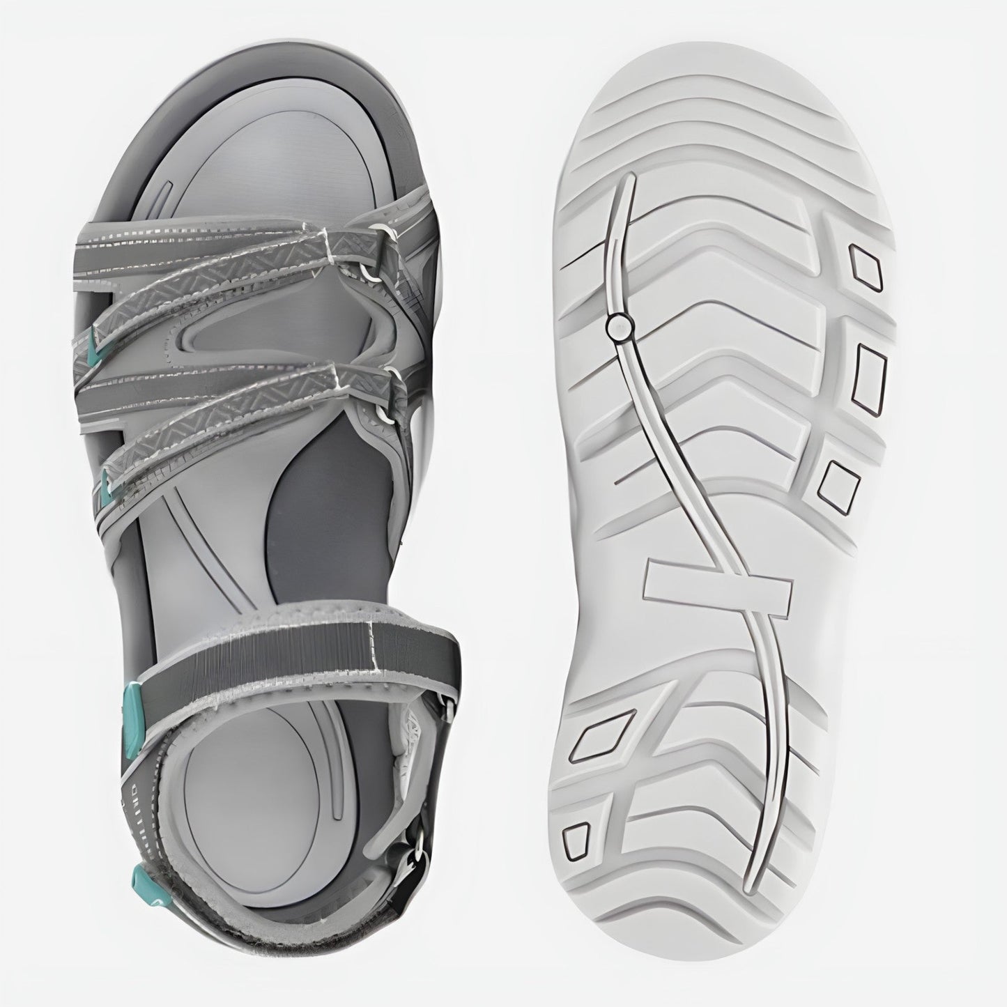 Sandales de Marche Femme Pieds Larges