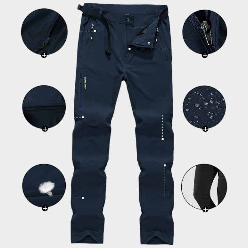 Pantalon Randonnée Imperméable Homme