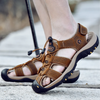 Sandales Randonnée Cuir Homme