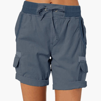 Short de Randonnée Léger avec Poches Femme