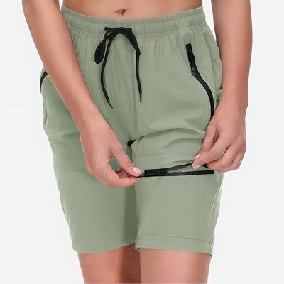 Short Femme Taille Élastique