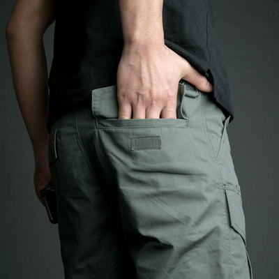 Short Tactique Multi-poches Imperméable de Randonnée Homme